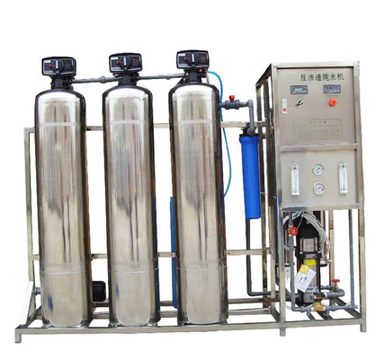 Planta de tratamiento de aguas minerales SUS304/316, planta de agua de ósmosis inversa 100000L/hr
