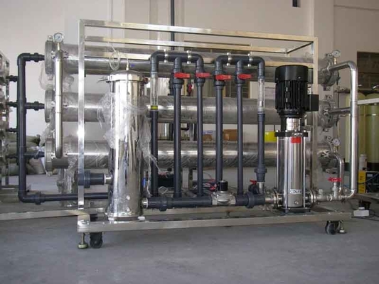 Sistema de ósmosis reversa del tratamiento de aguas del RO del PLC 10000L/H para el agua potable