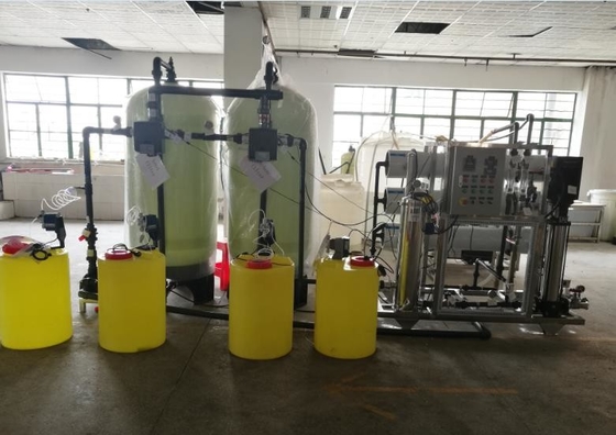 Unidad de la ósmosis reversa del tratamiento de aguas con una capacidad de 1.4m3/H