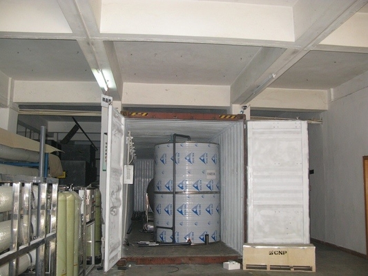 Máquina agujereada en contenedor de la desalación del agua bien del mar de la máquina de la desalación del agua de mar del agua salada del agujero para la irrigación