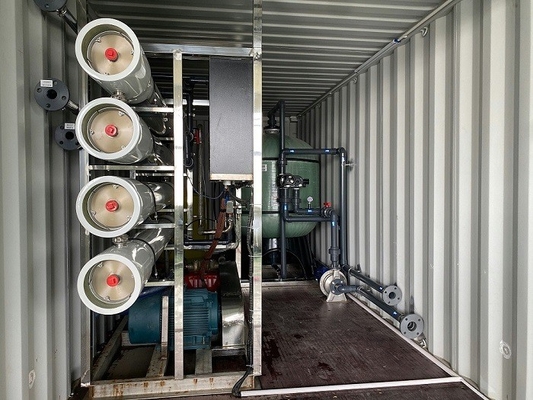 Sistemas de tratamiento de agua en contenedores Instalaciones de máquinas en contenedores Instalaciones de desalinización de agua de mar
