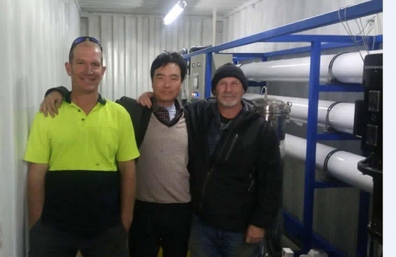 Sistemas de tratamiento de agua en contenedores Instalaciones de máquinas en contenedores Instalaciones de desalinización de agua de mar
