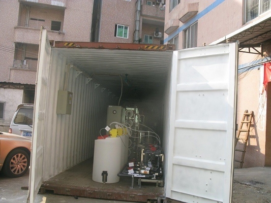 Sistemas de tratamiento de agua en contenedores Instalaciones de máquinas en contenedores Instalaciones de desalinización de agua de mar
