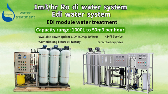Módulo EDI Tratamiento de agua