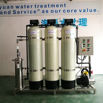 Sistema de ablandador de agua de agua salada PLC Ablandador de agua duro automático para riego
