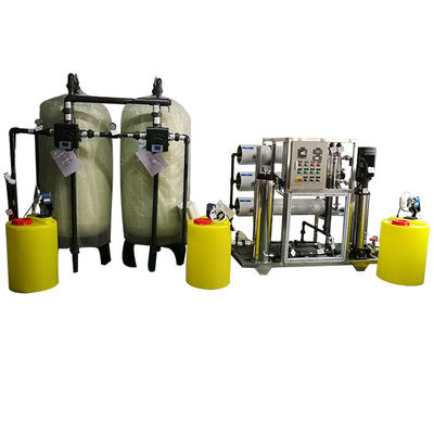 Agua salada purificada comercial de la agua de mar 250LPH a la máquina del agua potable