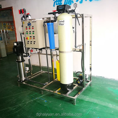 máquina pura automática del agua, agua potable purificada para la comida/la fábrica de la bebida, planta del ro