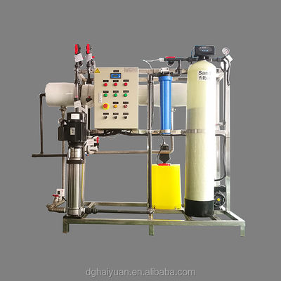 máquina pura automática del agua, agua potable purificada para la comida/la fábrica de la bebida, planta del ro