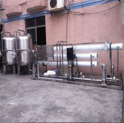 Equipo del tratamiento del agua potable Purified, sistema de los filtros de agua, equipo de la ósmosis reversa