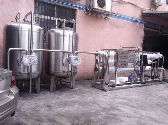 Equipo del tratamiento del agua potable Purified, sistema de los filtros de agua, equipo de la ósmosis reversa