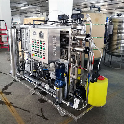 Planta salobre del RO del agua SUS304, agua de mar del PLC a la máquina del agua potable