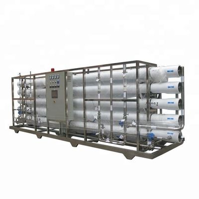 1.65kw transportó en contenedores la depuradora, planta del rO del lph SS304 3000