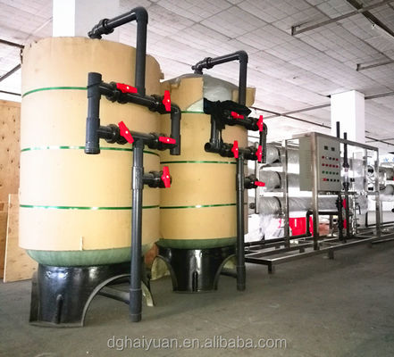eficacia 450kg de la recuperación del filtro de agua del manganeso del hierro 2000L/Hour 70%-75%