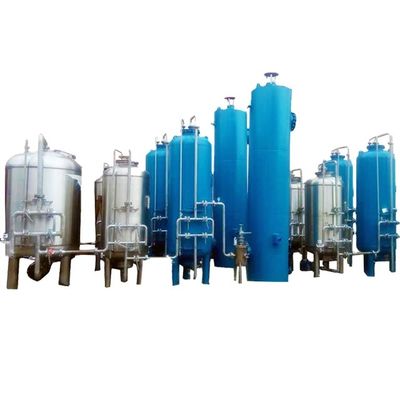 10000L/Hour Ion Exchange Water Purification Di Filter que alimenta el agua cruda