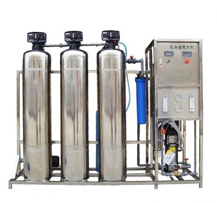 Depuradora en contenedor desmineralizada 1000LPH con el PLC