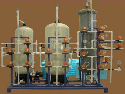 Depuradora en contenedor desmineralizada 1000LPH con el PLC