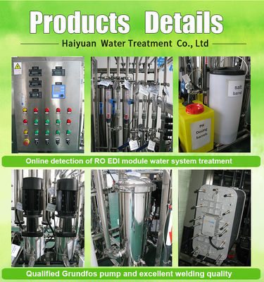 Control auto de la membrana 60HZz del RO EDI Water Treatment System HYDRANAUTICS