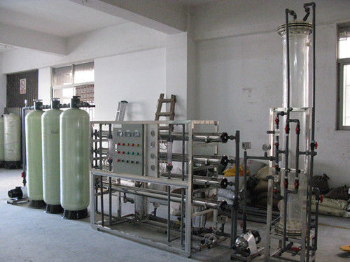 2000LPH desionizó los circuitos de agua, 99,7% rechazo Ion Exchange Dm Plant