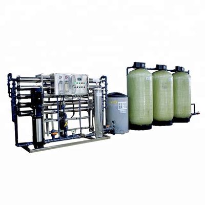 600KG circuito de agua desionizado laboratorio, depuradora de la desmineralización de FRP