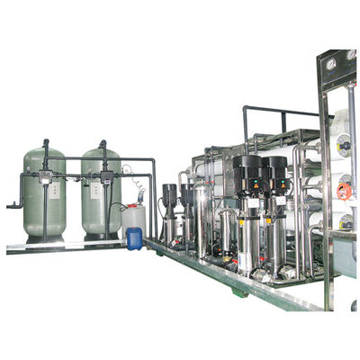 Presión de intercambio iónico industrial 220V de la barra del filtro de agua de la resina 10-15