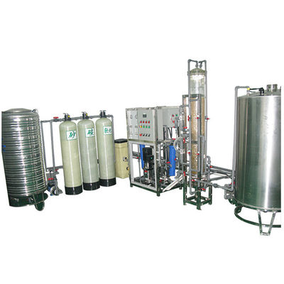 Presión de intercambio iónico industrial 220V de la barra del filtro de agua de la resina 10-15