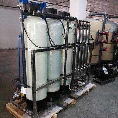 material desionizado del SUS de los sistemas del suavizador de agua del ion con el filtro de FRP