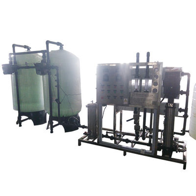 material desionizado del SUS de los sistemas del suavizador de agua del ion con el filtro de FRP