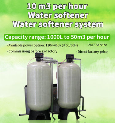 material 1500ppm TDS de la fibra de vidrio de los cartuchos del sistema del filtro del suavizador de agua 1500W