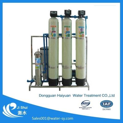 Sistemas de tratamiento de suavizador de agua del PLC, sistema magnético del filtro de agua 1000LPH