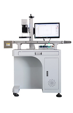 máquina de grabado del laser del color de 30W RAYCUS IPG MOPA para el metal