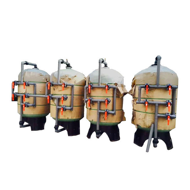 material del acero de carbono del filtro de agua del manganeso del hierro 3000L/Hour 110V-460V 60HZ