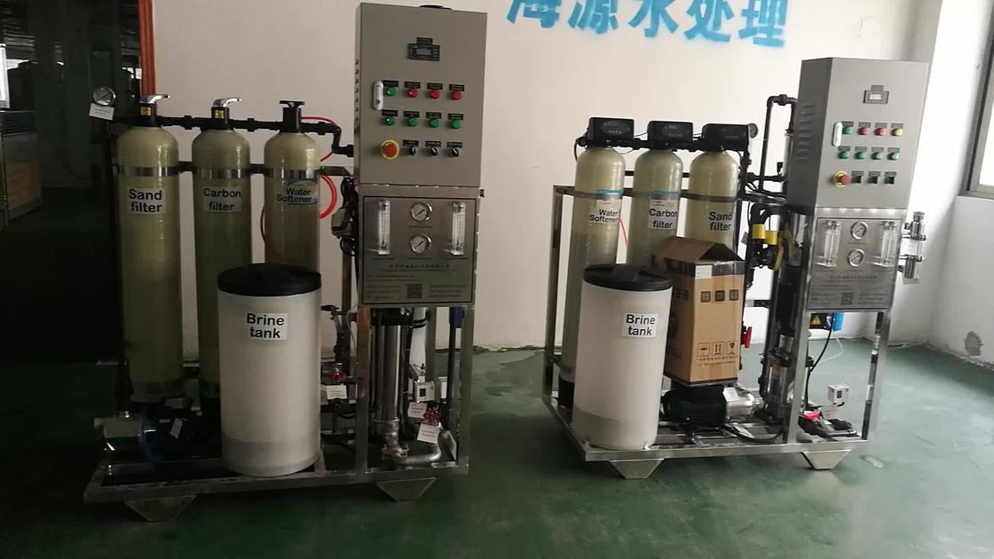 material desionizado del SUS de los sistemas del suavizador de agua del ion con el filtro de FRP