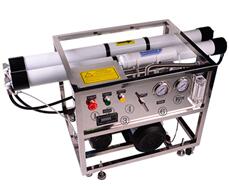 Agua salada purificada comercial de la agua de mar 250LPH a la máquina del agua potable