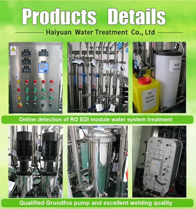 Deionizer del tratamiento de aguas del tratamiento de aguas IED del módulo de EDI electro